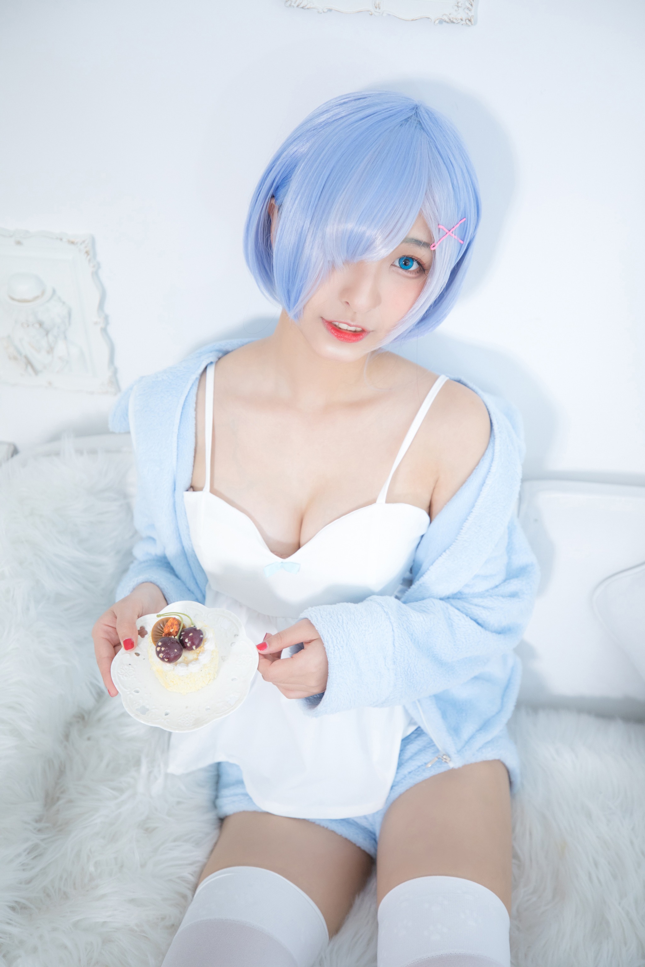 神楽坂真冬 - NO.034 电子相册-蕾姆《Milk by blue》[150P]-XikXak